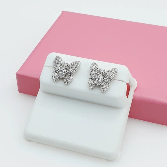 - 925 Sterling Silver Cubic Zirconia Earrings, U19254529 - Picture 8 of 11